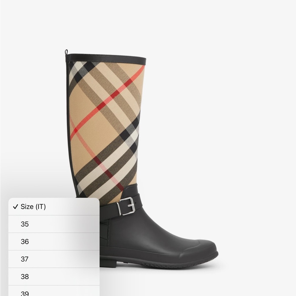 Authentic Burberry Women’s Boots
